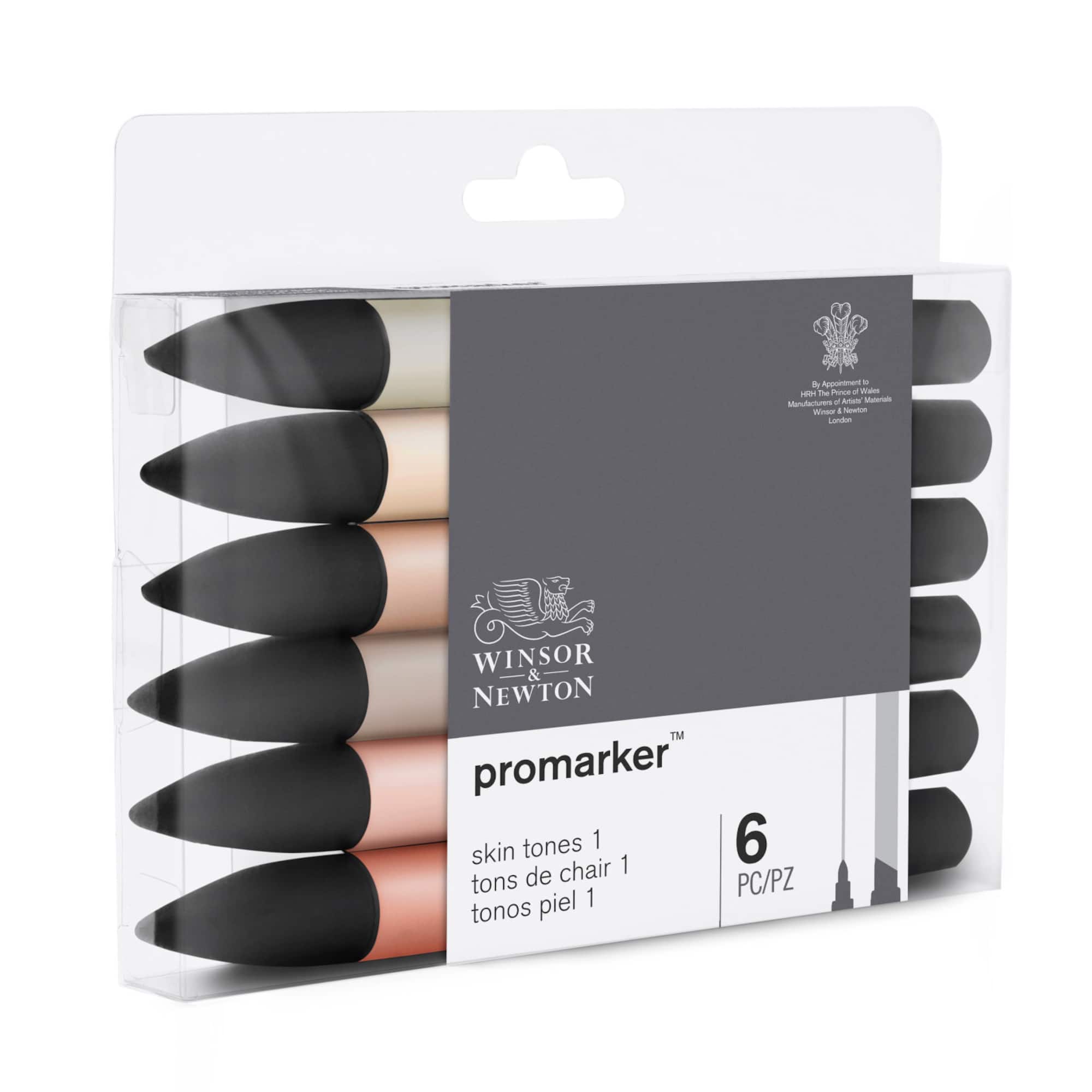 Winsor & Newton® ProMarker™ Skin Tones 6 Marker Set